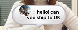 Yes! Emily can ship to UK with cheap and fast service
